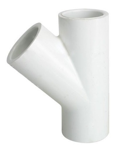 Yee de pvc hidráulico de 4"