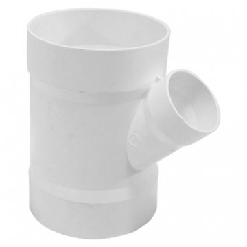 Yee de pvc sanitario de 4" x 2"