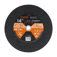 Disco para corte de metal de 14" truper