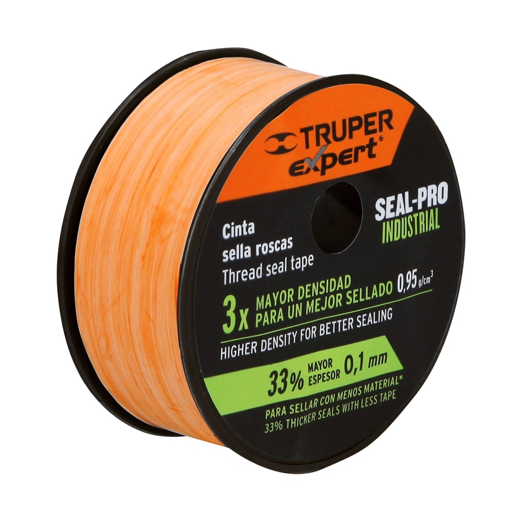 Rollo de cinta sella rosca de 3/4" x 13 mts industrial
