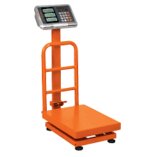 Báscula electrónica recargable de plataforma 100 Kg