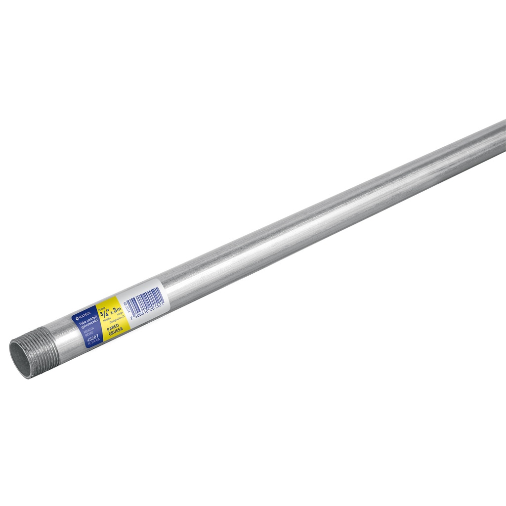 Tubo conduit pared gruesa de 3/4" x 3 mts