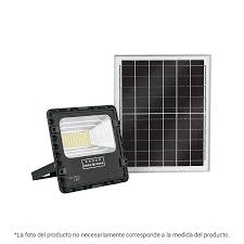 Reflector led de 100 w con panel solar luz de día