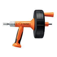 Destapacaños de 7.6 m para taladro con mango