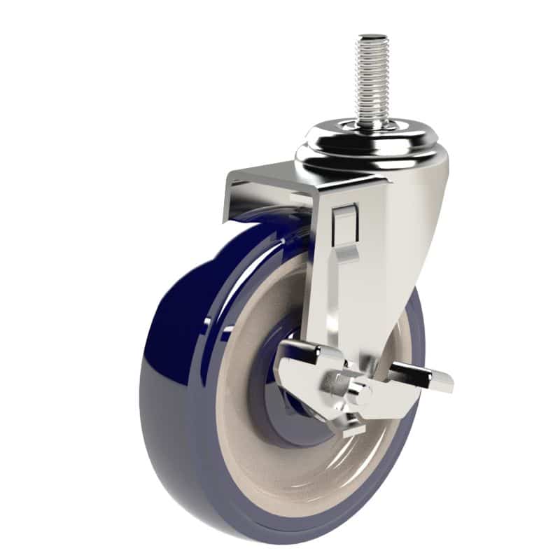 Rodaja inst 5" rosca 1/2" frm rda pp-pu az bl g