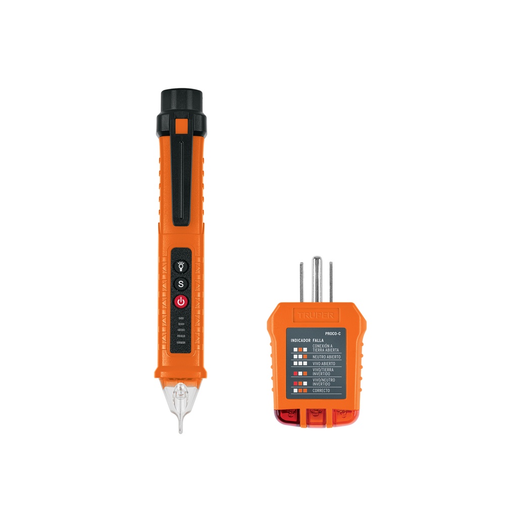 Kit de probadores sin contacto y para tomacorrientes