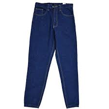 Pantalon azul marino de mezclilla talla 32