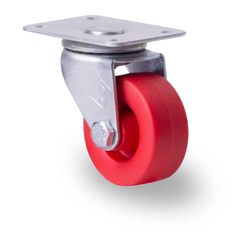 Rodaja std 2" pca rda polipropileno roja ga