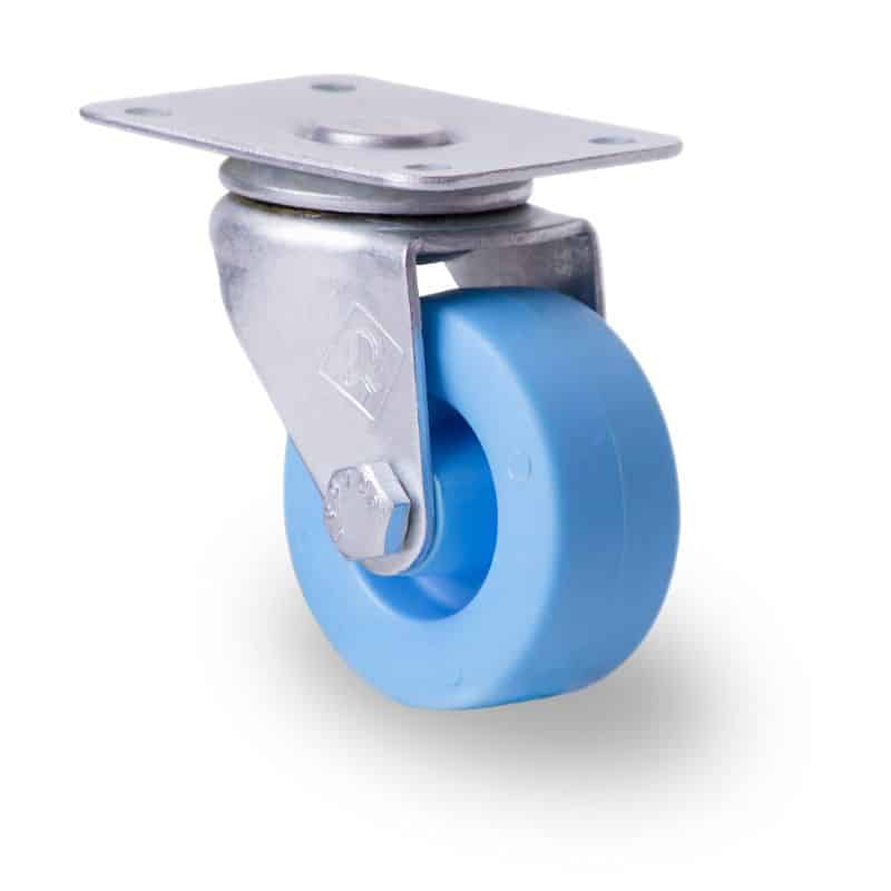 Rodaja std 2" pca rda polipropileno azul ga