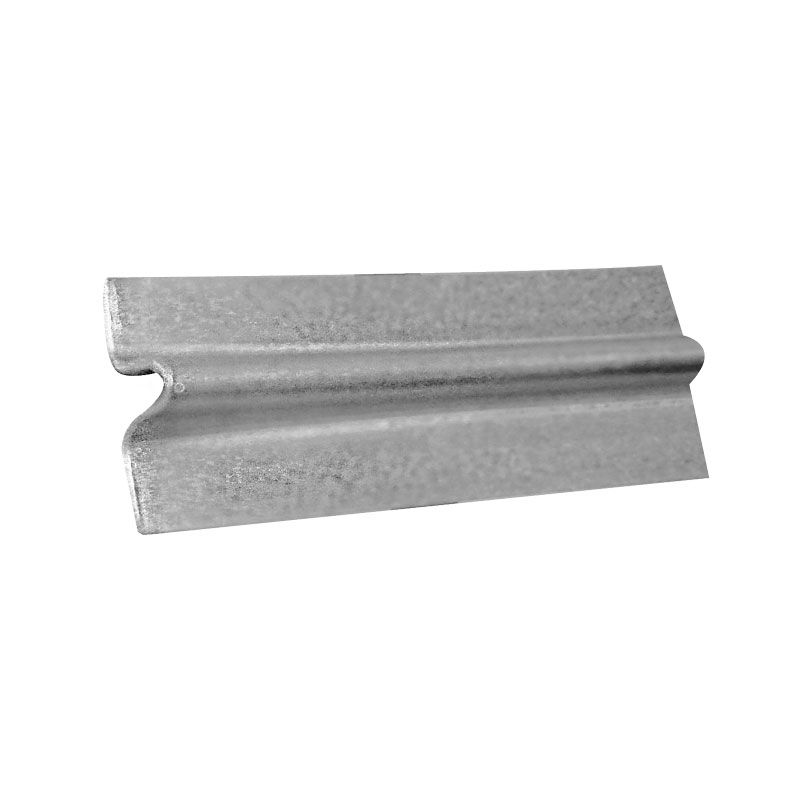 Riel de piso galvanizado de 3 mts guia redonda