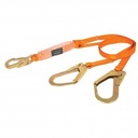 Linea de vida con absorbedor de impacto de doble brazo 1.8 mts.