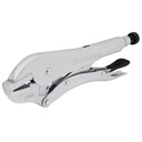 Pinza de presion 12" mordaza recta.
