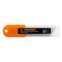 Estuche con 10 cuchillas de 25 mm para cutter.