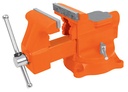 Tornillo de banco industrial hierro nodular 4".
