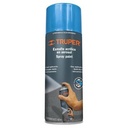 Pintura en aerosol de 400 ml azul metalico.