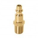 Conector rapido tipo M 1/4" NPT macho.