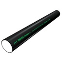 Tubo negro 40 mm. 1 1/2", tuboplus.