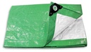 Lona 4 x 6 mts verde.