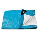 Lona 3 x 5 mts azul.