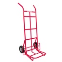 Diablo de carga con ruedas solidas (300 kg capacidad maxima).