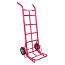Diablo de carga con ruedas solidas (400 kg capacidad maxima).
