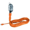 Lampara de taller con canastilla metalica de 14.5 mts.