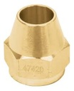 Tuerca conica de laton de 3/8".