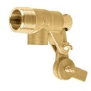 Valvula de flotador de laton de 3/4".