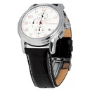 Reloj para caballero con correas de pie.