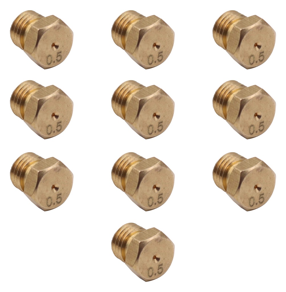 Boquilla para grasera 1/4" ,para gas.