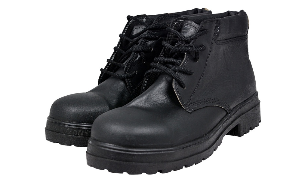 Bota s/casquillo # 24 negra.