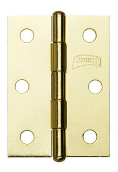 Bisagra de acero modelo 135 E de 2 1/2" x 3 1/2" sin tornillerias.