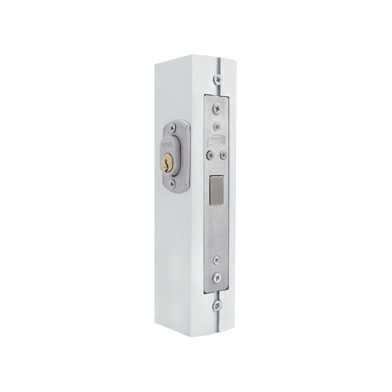 Cerradura de aluminio acabado natural modelo 550 CH.