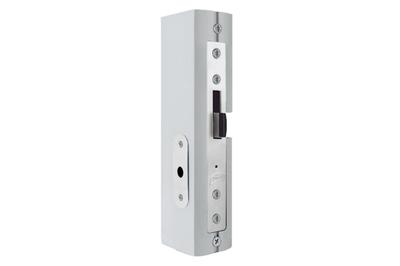 Cerradura de aluminio acabado natural modelo X-450.