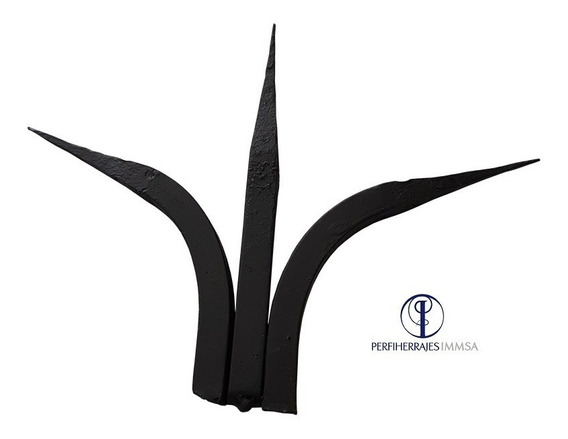 Punta flor lisa de 1/2" x 13 cm.