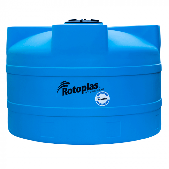 Cisterna 5000 lts con accesorios Rotoplas.