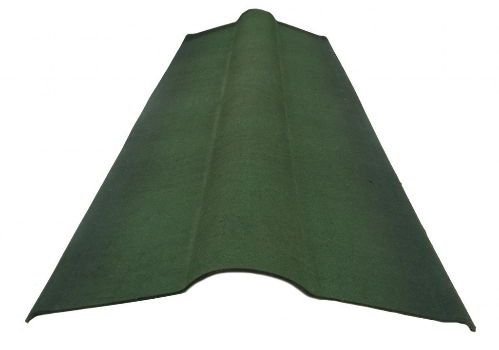 Cumbrera tile verde de 2 mts.
