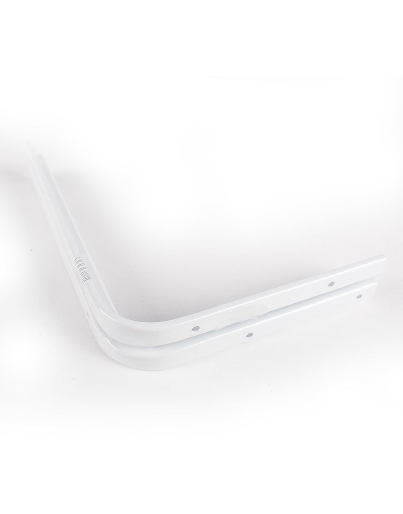 Mensulas de gran resistencia blanca de 20 x 25 cm.