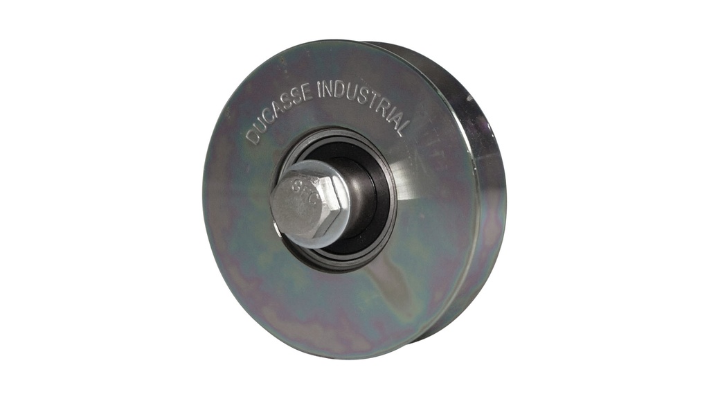 Rueda con perno de 64 mm.