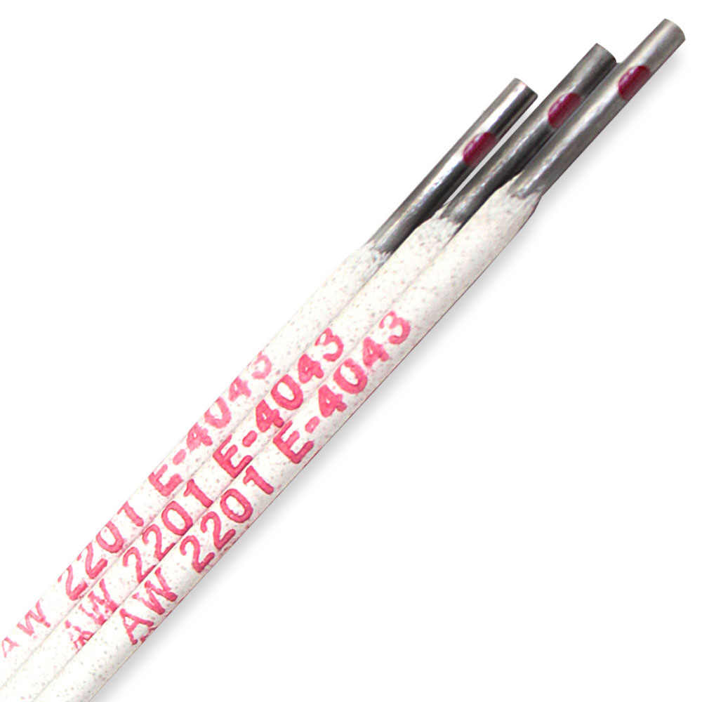 Soldadura de aluminio de 1/8".