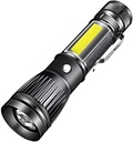 Linterna de 1 led 270 lm con luz de emergencia recargable.