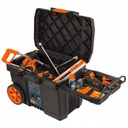 Caja de herramienta plastica 23" con ruedas.