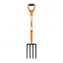 Bieldo para jardin 4 dientes puño T2000.