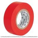 [12504] Cinta de aislar roja de 19 mm x 18 mts.