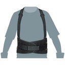 [14216] Faja lumbar con tercer cinturon talla mediana.
