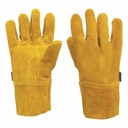 [14241] Guantes de carnaza cortos unitalla.