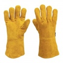 [14242] Guantes de carnaza largos unitalla.