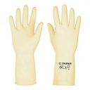 [14265] Guantes de latex para manejo de alimentos talla grande.