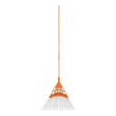 [14332] Escoba metal/plastico alto impacto de 22 diantes.
