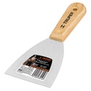 [14451] Espatula flexible con mango de madera 5".